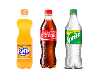 Coca-Cola, Fanta, Sprite